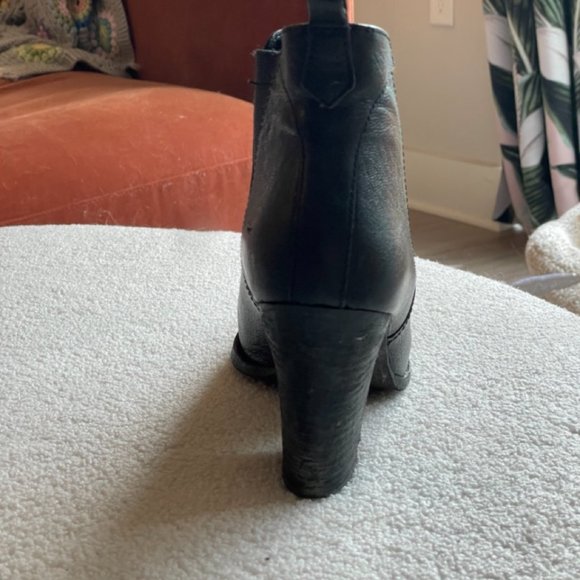 Marc Fisher Black Alva Pointy Toe Booties - Picture 3 of 4